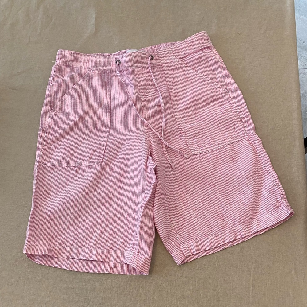 George & Martha 100% Linen Shorts